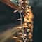 35-Count Clear Mini Christmas Light Set 7ft White Wire